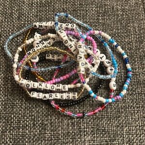 Bracelets from the Eras tour toronto